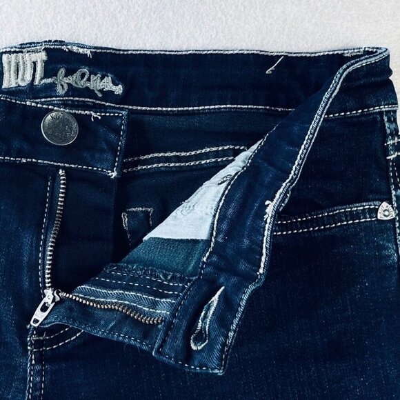 Kut From The Kloth DIana Skinny Jeans Size 8 Dark Wash - Picture 6 of 14